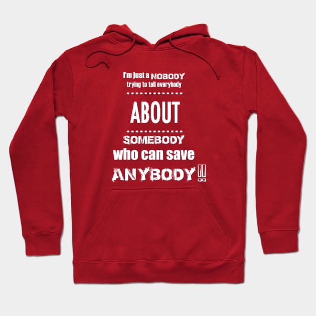 Telling Everybody about Somebody *Fueled By Hope Evangelistic Ministry* Hoodie by Ruach Runner